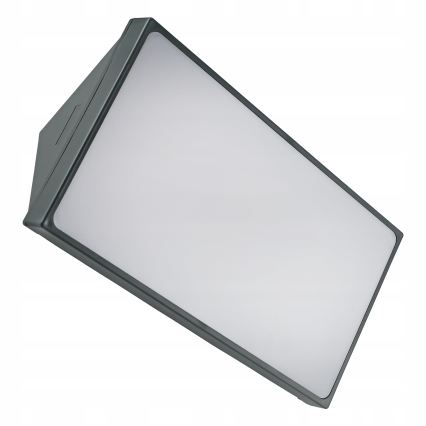 LED Außenwandleuchte mit Bewegungsmelder LED/20W/230V IP65 grau