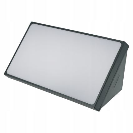 LED Außenwandleuchte mit Bewegungsmelder LED/20W/230V IP65 grau