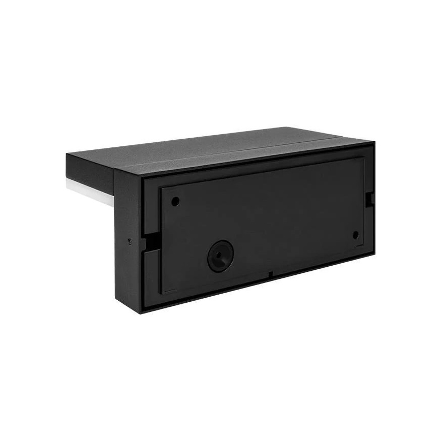 LED-Außenwandleuchte mit Sensor LED/9W/230V 4000K IP44 schwarz