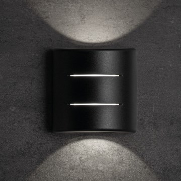 LED-Außenwandleuchte REFAZI LED/6W/230V IP54 schwarz