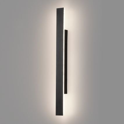 LED-Außenwandleuchte WOW LED/11W/230V 3000/4000/6000K 60 cm IP54 schwarz