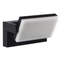 LED-Außenwandleuchte XERTO, 20 W, 230 V, 3000/4000/6500 K, IP65, schwarz