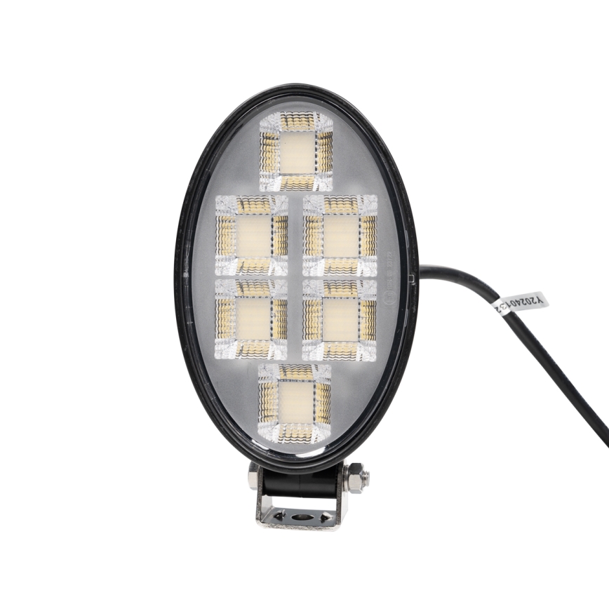 LED-Autoscheinwerfer BLACK LED/150W/10-30V IP69 5700K oval