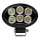 LED-Autoscheinwerfer BLACK LED/60W/10-30V IP69 5700K oval