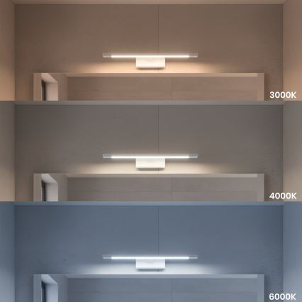 LED-Spiegelleuchte für Badezimmer KLIMT LED/8W/230V 3000/4000/6000K 40 cm IP44 weiß