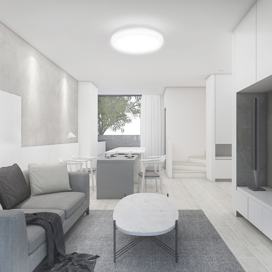 LED Badezimmer-Deckenleuchte SAMSUNG CHIP LED/36W/230V IP44 4000K Ø 35 cm Weiß