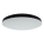 LED-Badezimmer-Deckenleuchte FLUME LED/10W/230V Ø 22,5 cm IP44 schwarz