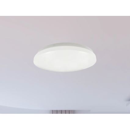LED Badezimmer-Deckenleuchte OPAL LED/12W/230V Ø 24,5 cm IP44 Weiß