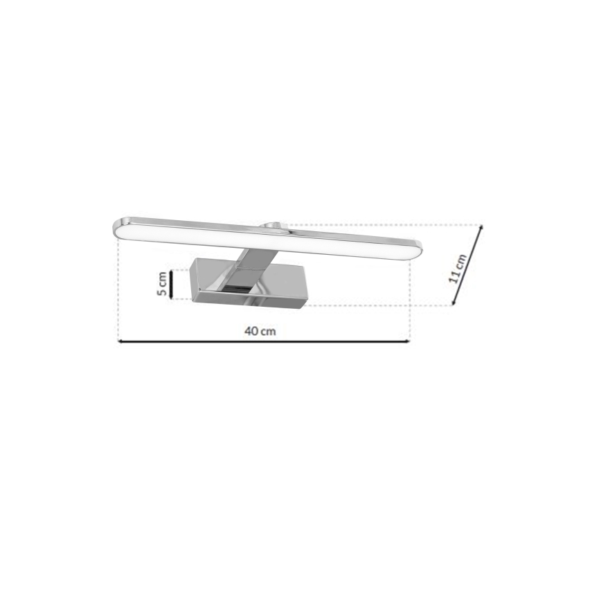 LED-Badezimmer-Spiegelleuchte SPLASH LED/8W/230V IP44