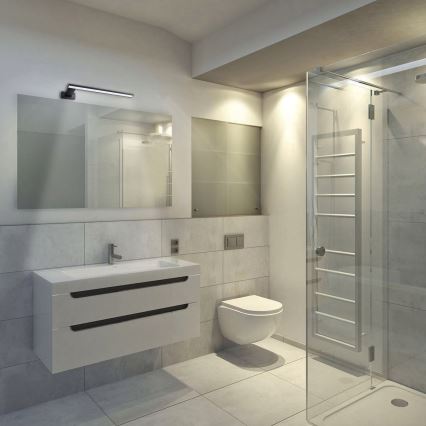 LED Badezimmer Wandleuchte SHINE LED/11W/230V 42 cm IP44 schwarz