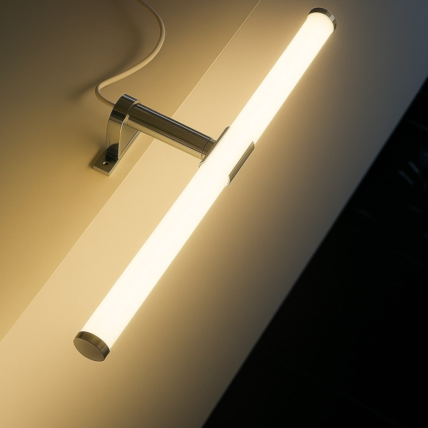 LED-Badspiegelleuchte 2-in-1 APA LED/6W/230V 40 cm IP44 glänzender Chrom