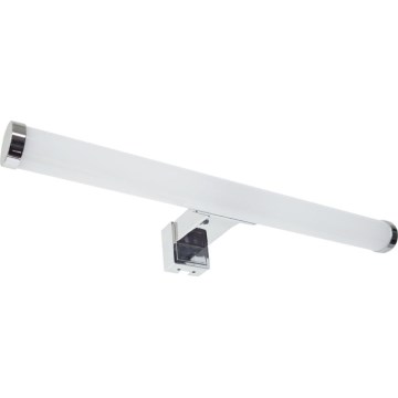 LED-Badspiegelleuchte, 8 W, 230 V, 30 cm, IP44, Hochglanz-Chrom