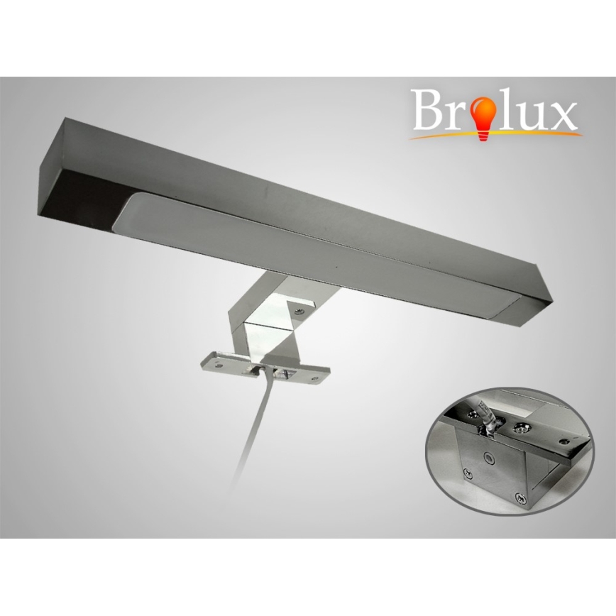 LED-Badspiegelleuchte ENGIS LED/7,2W/230V 30 cm IP44 glänzender Chrom