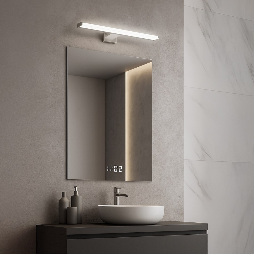 LED-Badspiegelleuchte MIRORE LED/8W/230V 40 cm IP44 glänzender Chrom