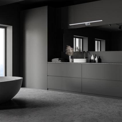 LED-Badspiegelleuchte SHINE LED/15W/230V 80 cm IP44 Hochglanz-Chrom