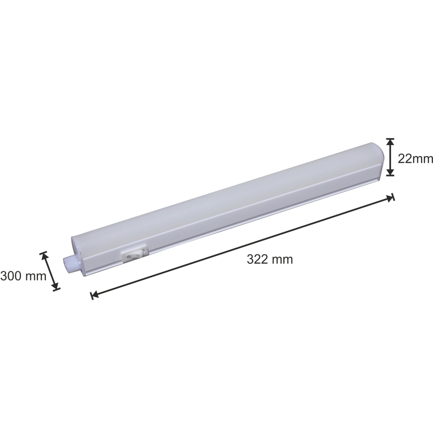 LED Beleuchtung der Kochnische LED/4W/230V