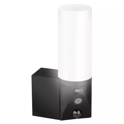 LED Caméra extérieure connectée avec lumière GoSmart LED/12W/230V 3200K IP65 Wi-Fi Tuya noir