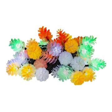 LED catena luminosa natalizia da esterno 80xLED/25m IP44 multicolore