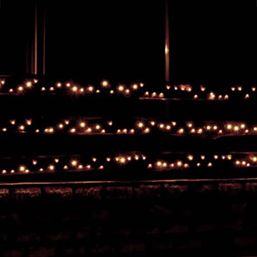 LED Catena luminosa per esterni 70m 1000xLED/0,06W/230V bianco caldo IP44