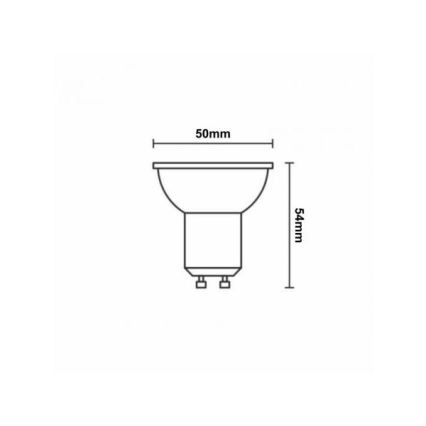 LED Ceramica lampadina GU10/9,5W/230V 4000K