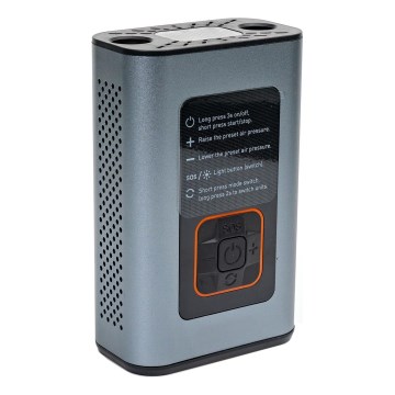 LED Compressore digitale tascabile 3in1 4000 mAh 5W nero