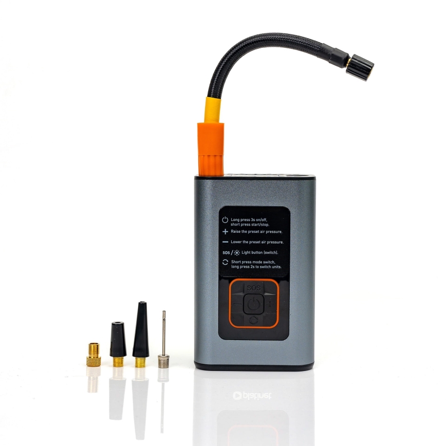 LED Compressore digitale tascabile 3in1 4000 mAh 5W nero