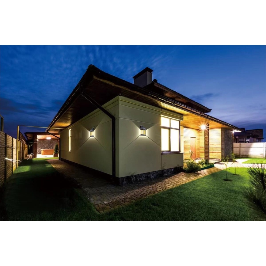 LED da esterno solare Applique con sensore LED/1W/230V 1200mAh IP65
