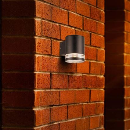 LED da esterno solare Applique con sensore LED/1W/3,7V 3000K IP54 nero