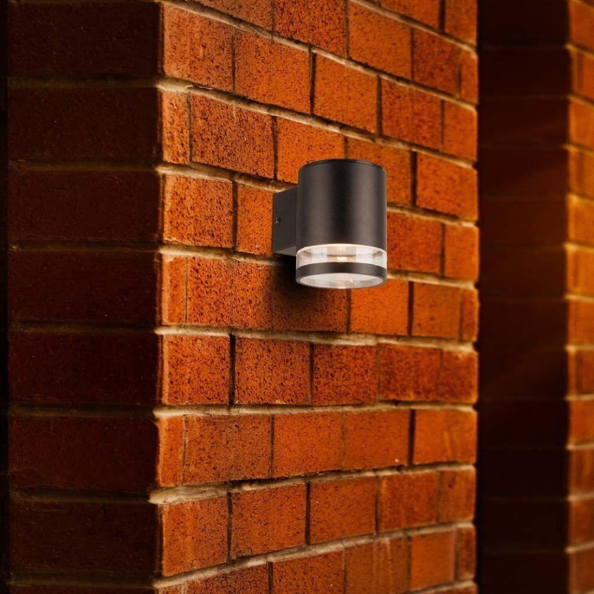 LED da esterno solare Applique con sensore LED/1W/3,7V 3000K IP54 nero