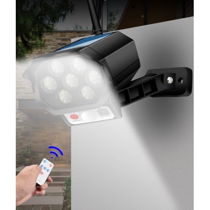 LED da esterno solare Applique con sensore LED/5W/5,5V IP65 + telecomando