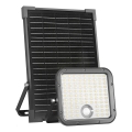 LED da esterno solare per riflettore con sensore LED/30W/6,4V IP65 3000/4000K + telecomando