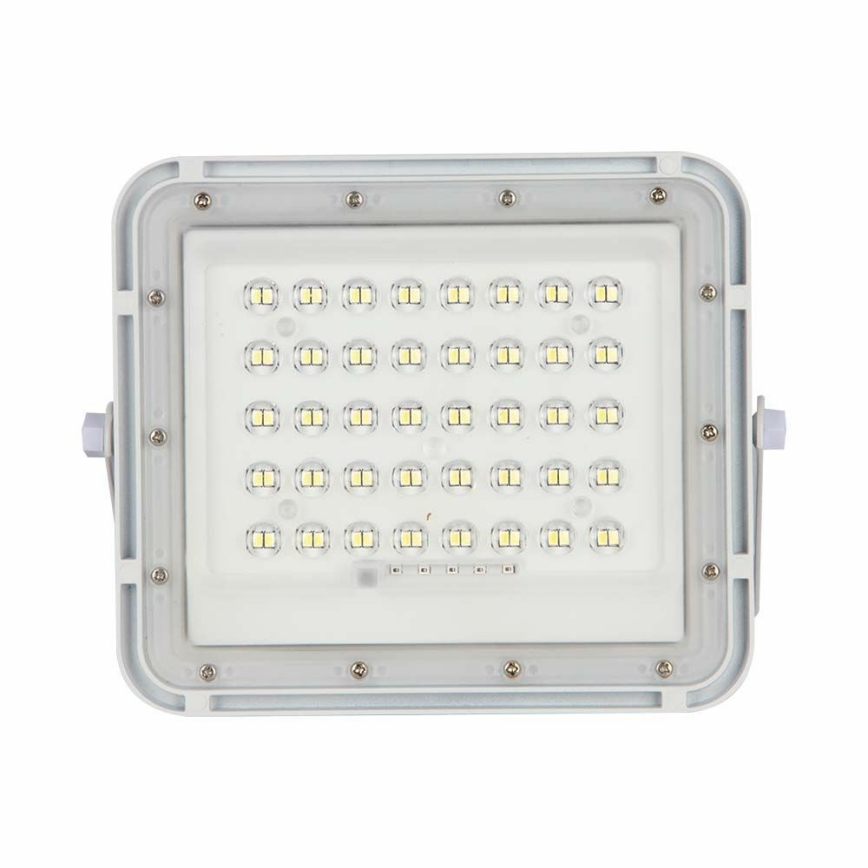 LED da esterno dimmerabile solare per riflettore LED/10W/3,2V IP65 4000K bianco + telecomando