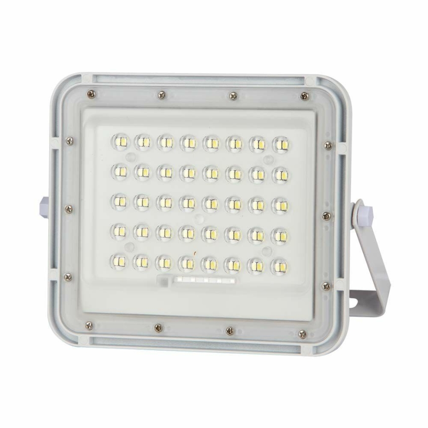 LED da esterno dimmerabile solare per riflettore LED/10W/3,2V IP65 4000K bianco + telecomando