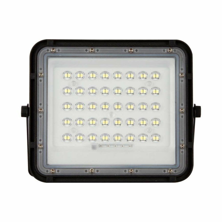 LED da esterno dimmerabile solare per riflettore LED/10W/3,2V IP65 4000K nero + telecomando