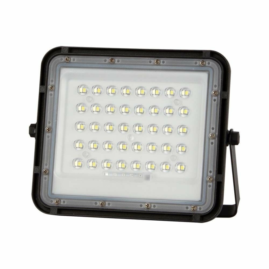 LED da esterno dimmerabile solare per riflettore LED/10W/3,2V IP65 4000K nero + telecomando
