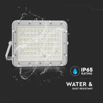 LED da esterno dimmerabile solare per riflettore LED/15W/3,2V IP65 6400K bianco + telecomando