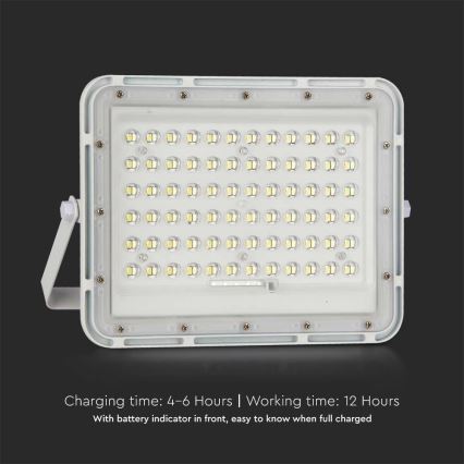 LED da esterno dimmerabile solare per riflettore LED/15W/3,2V IP65 6400K bianco + telecomando