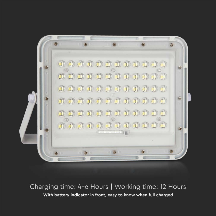 LED da esterno dimmerabile solare per riflettore LED/15W/3,2V IP65 6400K bianco + telecomando