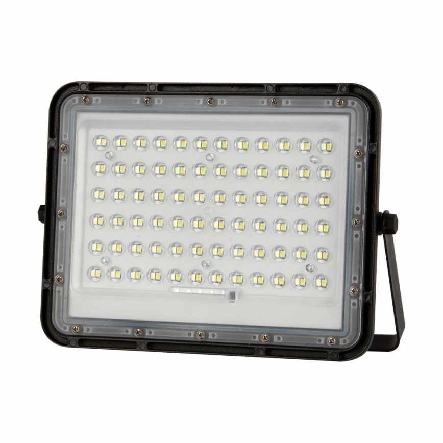 LED da esterno dimmerabile solare per riflettore LED/15W/3,2V IP65 6400K nero + telecomando
