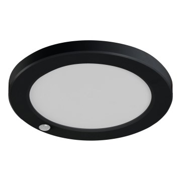 LED-Decken-/Einbauleuchte mit Bewegungssensor 2-in-1 ERGA LED/17W/230V 3000/4000/6500K schwarz