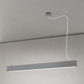 LED Decken-/Pendelleuchte 2-in-1 PALKKI LED/38W/230V 3000/4000/5000K grau
