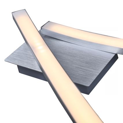 LED Deckenleuchte 2xLED/6W/230V 3000K mattchrom