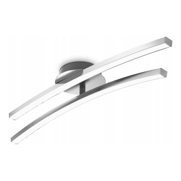 LED-Deckenleuchte 2xLED/6W/230V glänzender Chrom