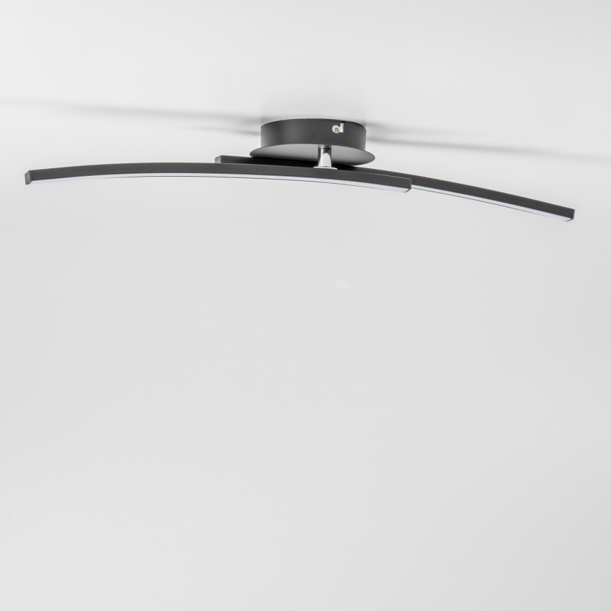 LED-Deckenleuchte 2xLED/6W/230V schwarz