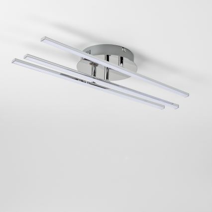 LED-Deckenleuchte 3xLED/3W/230V glänzender Chrom