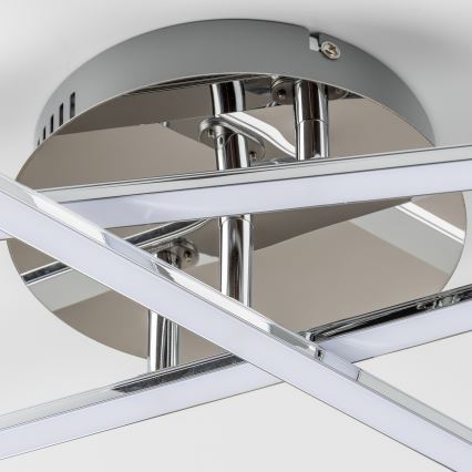 LED-Deckenleuchte 3xLED/3W/230V glänzender Chrom