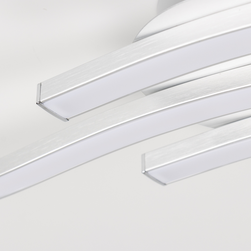 LED-Deckenleuchte 3xLED/6W/230V 3000K silber