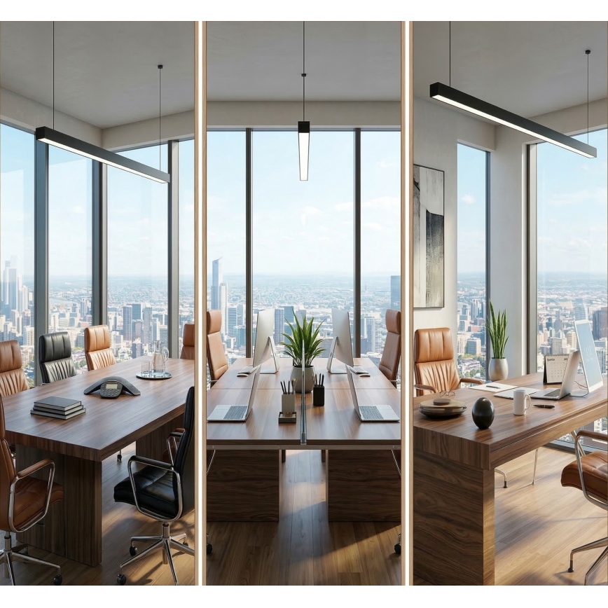 LED Deckenleuchte ALLDAY BASIC LED/40W/230V 2700/4000/6000K schwarz