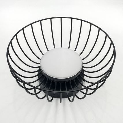 LED-Deckenleuchte BETSY LED/12W/230V Ø 25 cm schwarz