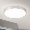 LED-Deckenleuchte BULLY LED/28W/230V d 28 cm matt Chrom